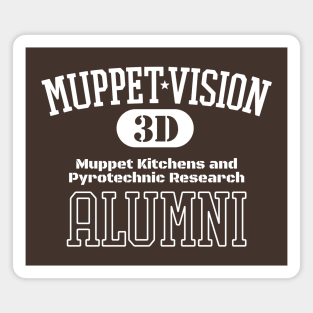 MuppetVision Alumni - Kitchen and Pyrotechnics Research Magnet
